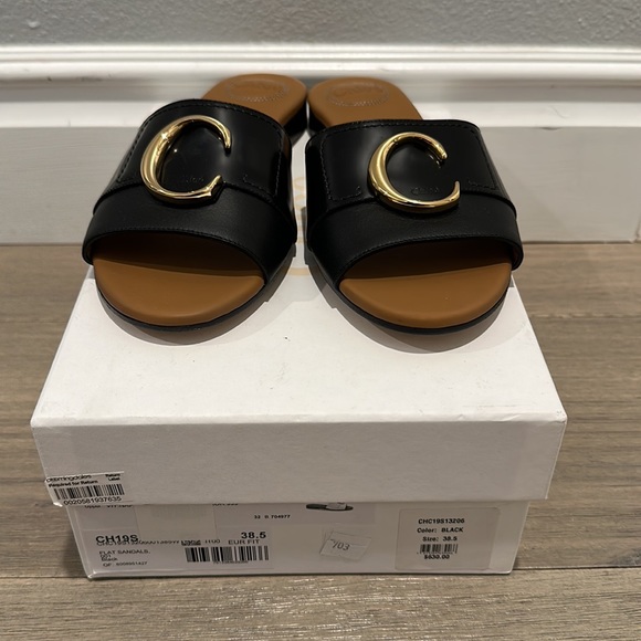 Chloe Shoes - Brand new authentic Chloe sandals. Comes with box.